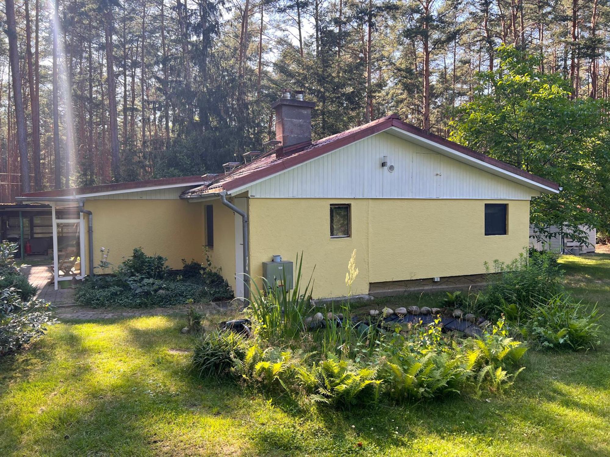 Ferienhaus im Wald Borkwalde Exterior foto